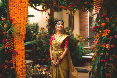 Watch Rithu pulling off her "top to toe" bridal statement!