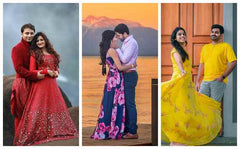 Perfect Matching Couple Outfits For A Picturesque Outdoor Shoot