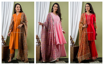 Chiffon Dupattas To Add More Grace To Your Suit Sets