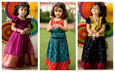 Doll Up Your Kiddiewinks With Our Cute Ethnic Wear
