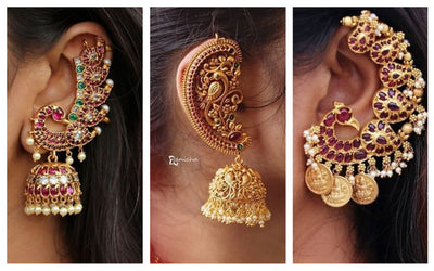 A trend that's here to stay - antique earcuffs to elevate your look!