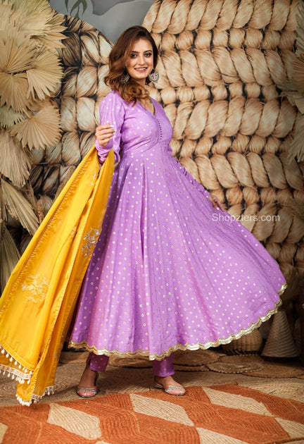 Sky Blue Georgette Dress with Dupatta – Shopzters