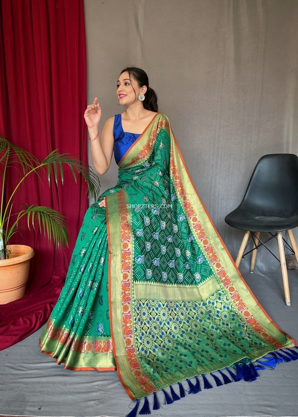 Patola Silk Woven Saree