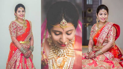 A Bright Hued Nellore Wedding Of A Catchy Couple