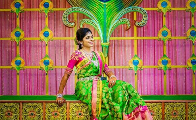 New Year, New Beginnings - A Colourful Wedding Story From Erode