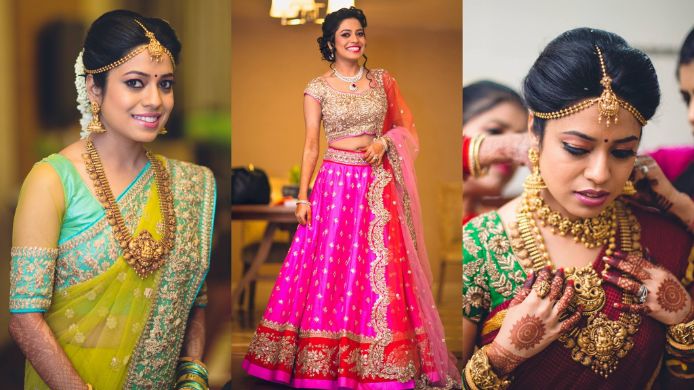 A Classic 2 States Wedding Of A Rajasthani Girl & A Tamil Boy