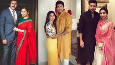Jayam Ravi And Aarti Ravi - Giving Us Some Serious Couple Goals