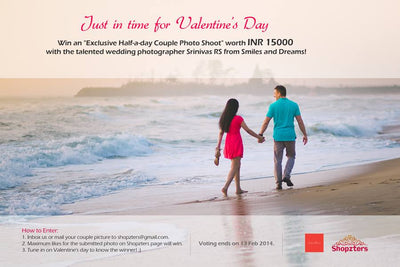 Smiles and Dreams Valentine's Day Couple Photo Shoot Contest!