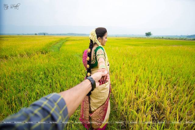 The Sunkissed Love Of A Newly Married Couple