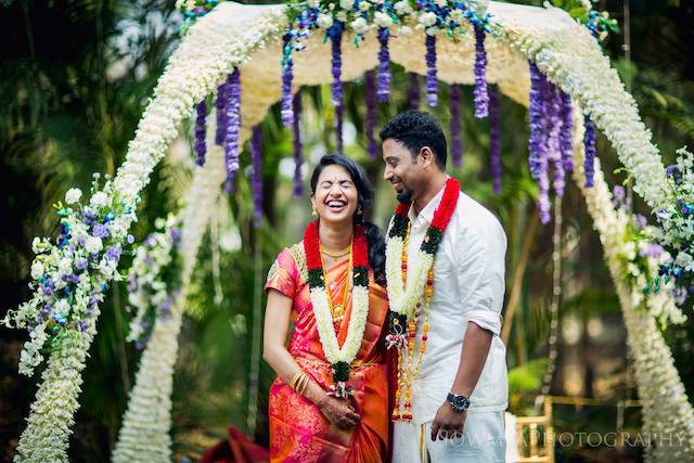 A Fusion Wedding With Love, Light And Cheer!