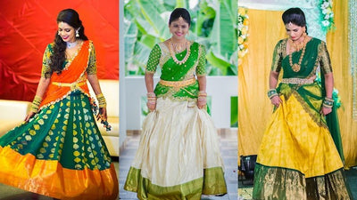 16 Silk Half Sarees That Caught Our Acute Attentions