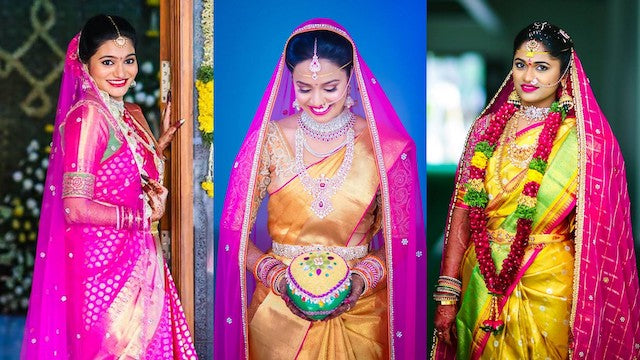 18 Brides Who Chose To Wear Pink Veil On Their Big Day
