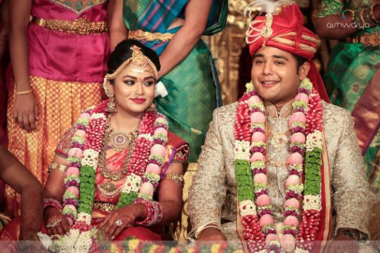 A Bright, Colourful and Super Cool Wedding of Raghavi and Vignesh