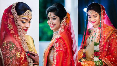 17 Brides Who Chose To Wear Red Veil On Their Big Day