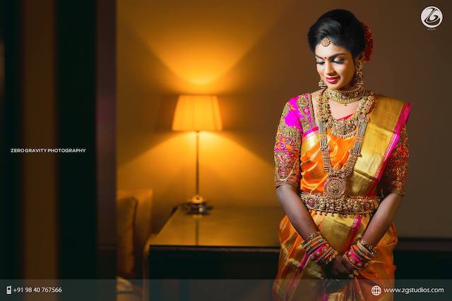 An Orange Saree For Every Occasion