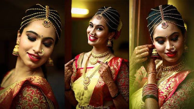 A Bridal Portrait Session Of A Bengaluru Bride That's Just Pure Classic