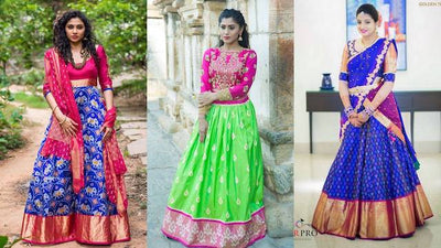17 Ikkat Gowns And Lehengas We Recently Fell In Love With