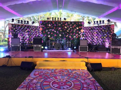 A Brilliant Mela Themed Decor That Claims Colour And Vividity