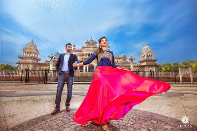 A Profuse Couple-Shoot With A Blend Of Culture, Tradition And Western Charm