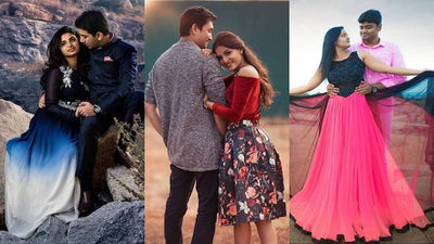 10 Indo - Western outfit ideas For Every Girl To Ace Up The Couple Shoots