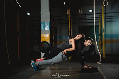 A Photo Shoot Of A Fitness Savvy Couple
