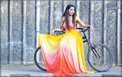 Dip-Dye Gowns - The Perfect Outfit For Your Outdoor Photo Shoot