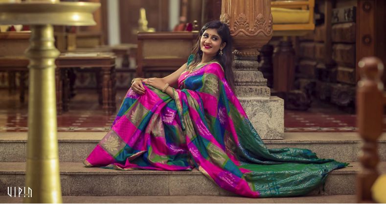 A Gorgeous Church Wedding Amidst A Vibrant Ambience