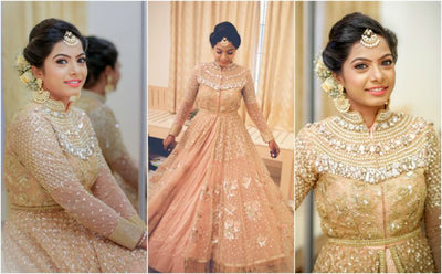 A Cross Cultural Wedding With The Bride in Opulent Outfits