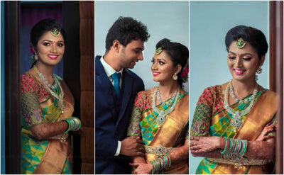A Grand Tirupur Wedding With The Bride In Graceful Green!