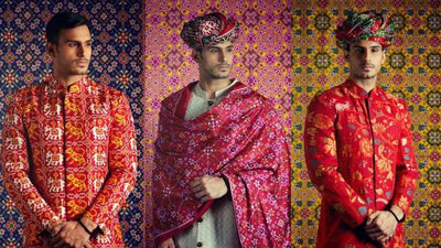 Regal, Elegant and Stately Groom Wear Looks by Gaurang Shah!