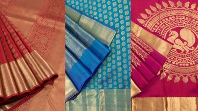 Flaunt Your Elegance in Kanchipuram Silk Sarees with Annapakshi Motifs!