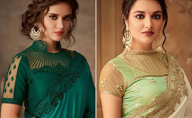 Sheer elegance of sheer blouses!