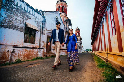 A Charismatic Pre-Wedding Shoot In The Town Of Karaikudi!