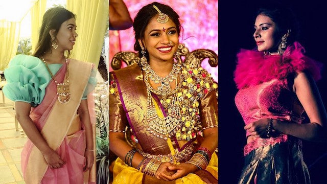 12 Unique Blouse Designs - A Blend Of Traditional Opulence And Western Charm
