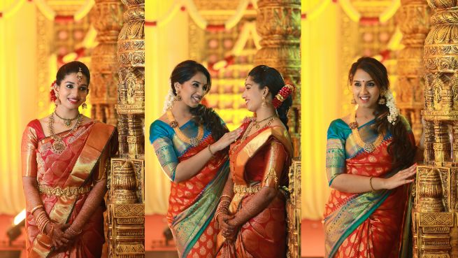 Red Does Its Magic Again, This Time With The Bridesmaids!