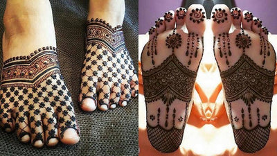 10 New Mehendi Designs To Try This Season For Your Legs