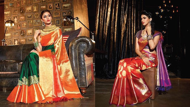 Learn About the Different Types of Saree Fabrics – ONE MINUTE SAREE