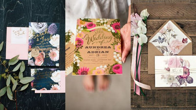 15 Elegant Floral Invites That We Love