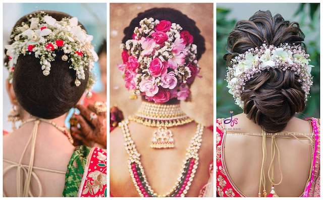10 floral buns for that perfect wedding day hairdo! | Bridal Look | Wedding  Blog