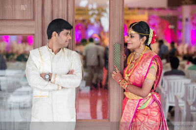 Amidst A Splendor Of Colors Tharini And Harish Tie The knot