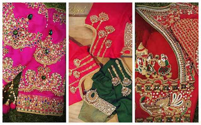 18 blouses from the house of Nazia Syed