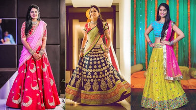 70 Of Our Most Favourite Lehengas We Spotted On Real Brides In 2017 - Part 1