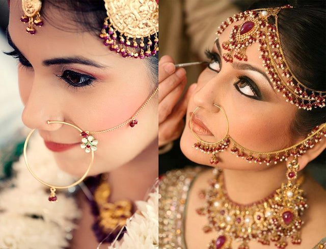 Buy Bridal Nose Ring Online In India - Etsy India