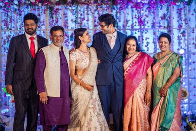 The Festive Chennai Wedding Of Two Contrasting People!