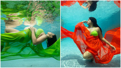 Sameera Reddy Looking Hotter Than Ever In Her Stunning Underwater Maternity Shoot!