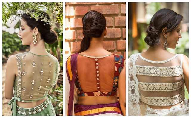 Chic Sheer Back Blouses- A Trend That Is Here To Stay!