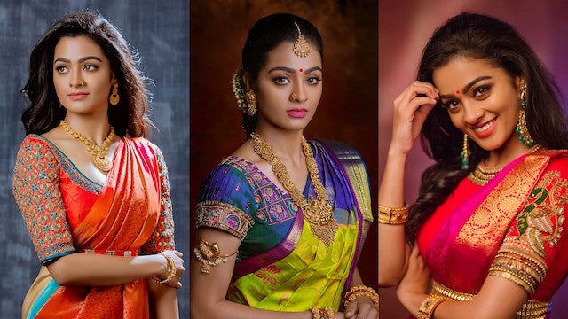 With mesmerising eyes and bold lips, Gayathrie is owning it all