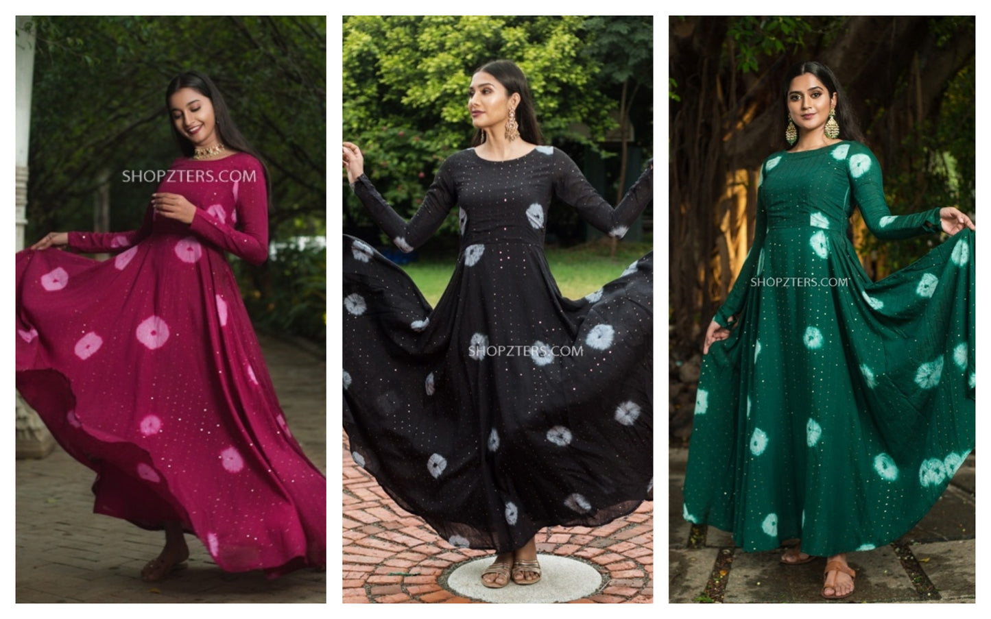The Deep-Coloured Anarkalis To Radiate The Richness