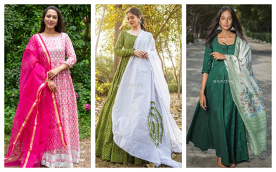 Adorable Anarkalis with Dupatta That Never Goes Out Of Style
