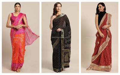 Fascinating Bandhani Sarees To Elevate Your Beauty